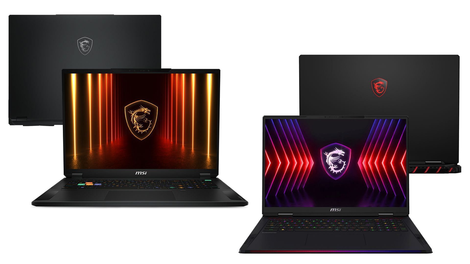 The Stealth A18 AI+ and the Raider 18 HX are excellent high-end laptops (Image via MSI)